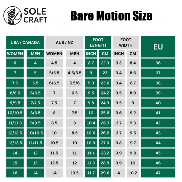Bare Motion - Outdoor Grip Barefoot Footwear