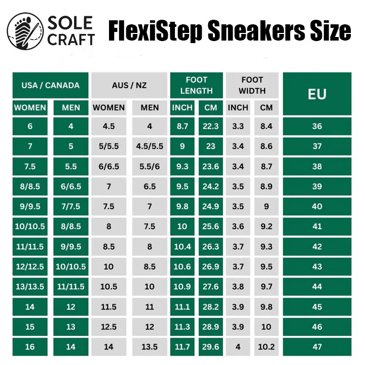 FlexiStep Sneakers - Ultra Comfortable Orthopedic Shoes
