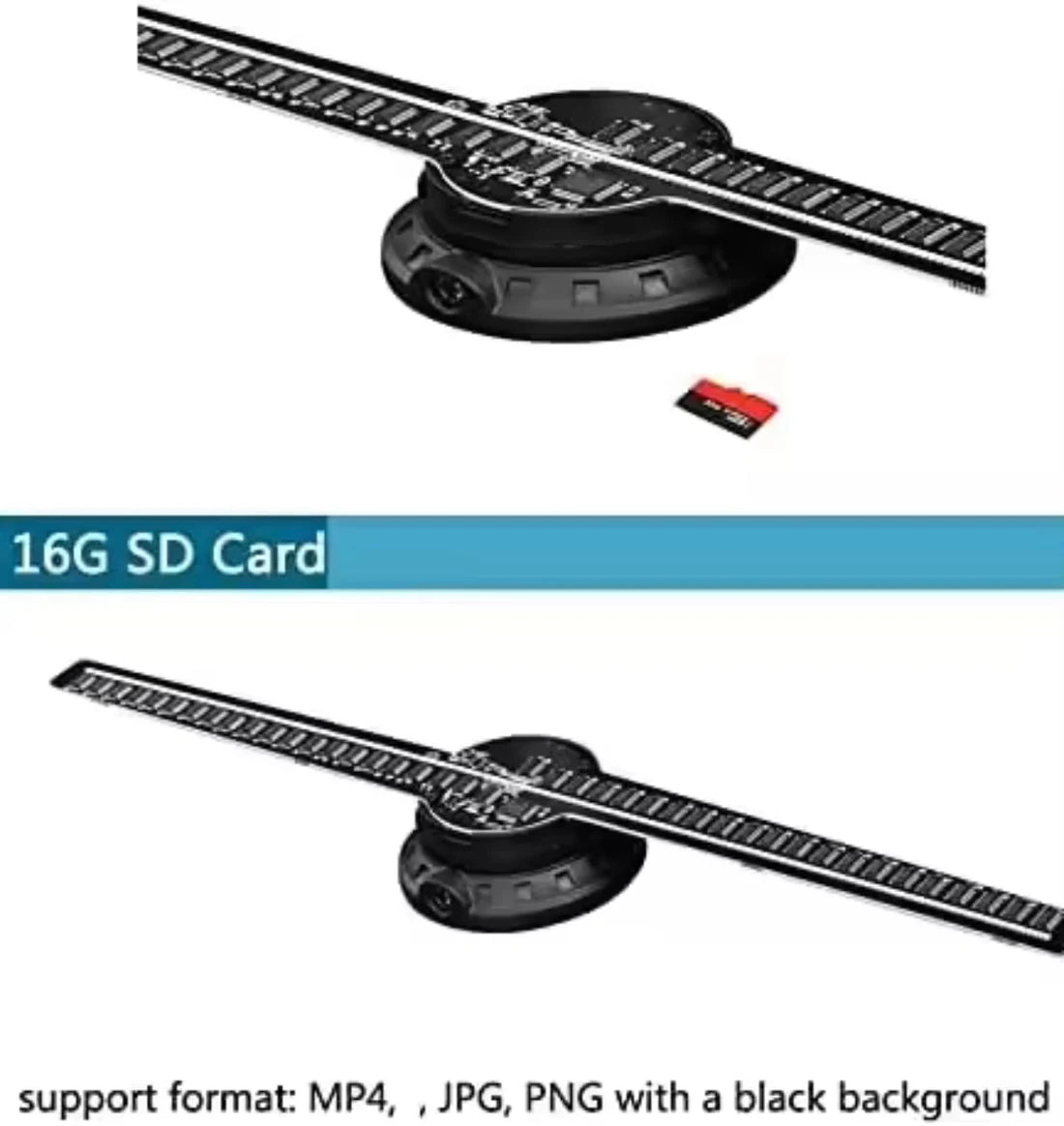 H16" 3D Advertising Hologram - Sole Craft