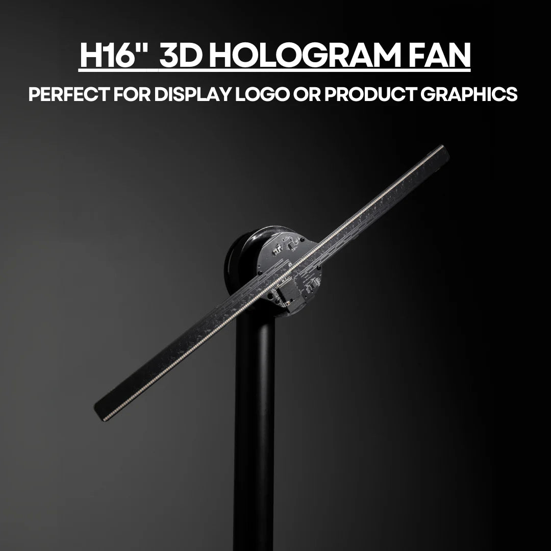 H16" 3D Advertising Hologram - Sole Craft