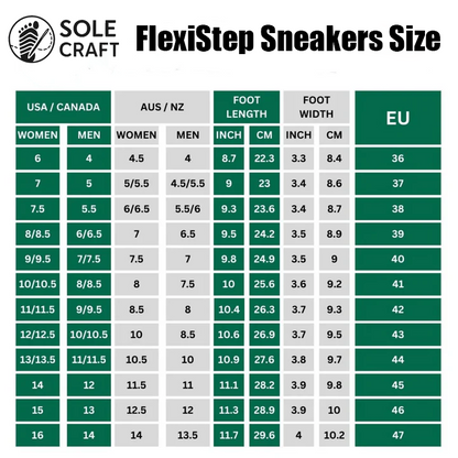 FlexiStep Sneakers - Ultra Comfortable Orthopedic Shoes