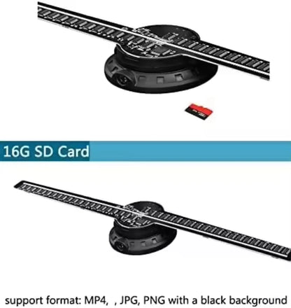 H16" 3D Advertising Hologram - Sole Craft