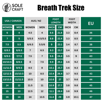 Breath Trek - Non-slip & waterproof winter barefoot shoe