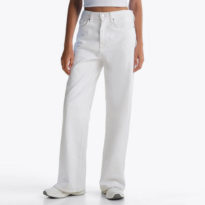Basic High-Waisted Flared Jeans
