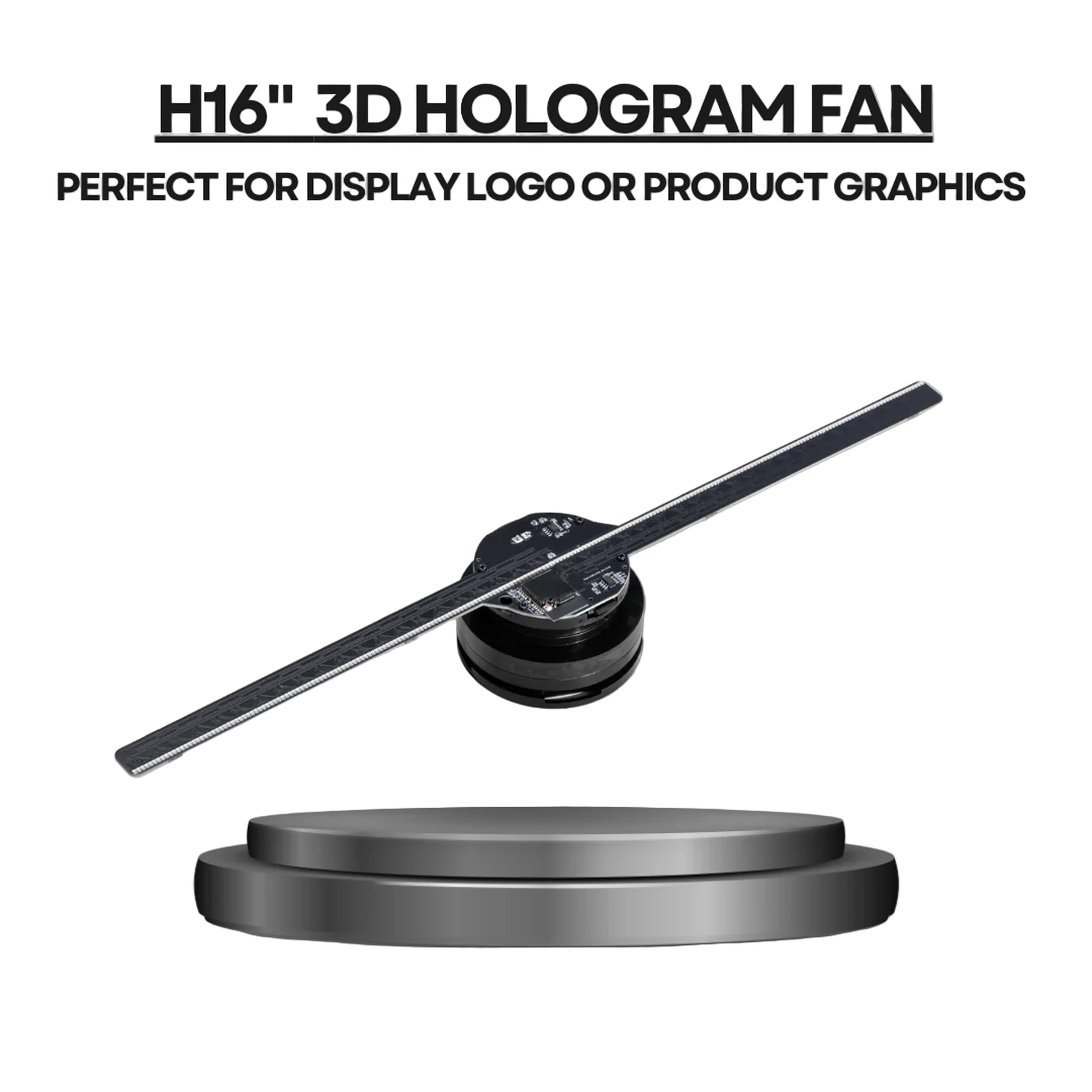 H16" 3D Advertising Hologram - Sole Craft