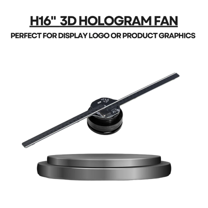 H16" 3D Advertising Hologram - Sole Craft