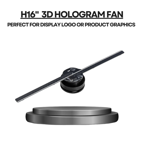 H16" 3D Advertising Hologram - Sole Craft