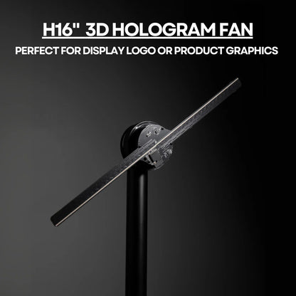 H16" 3D Advertising Hologram - Sole Craft