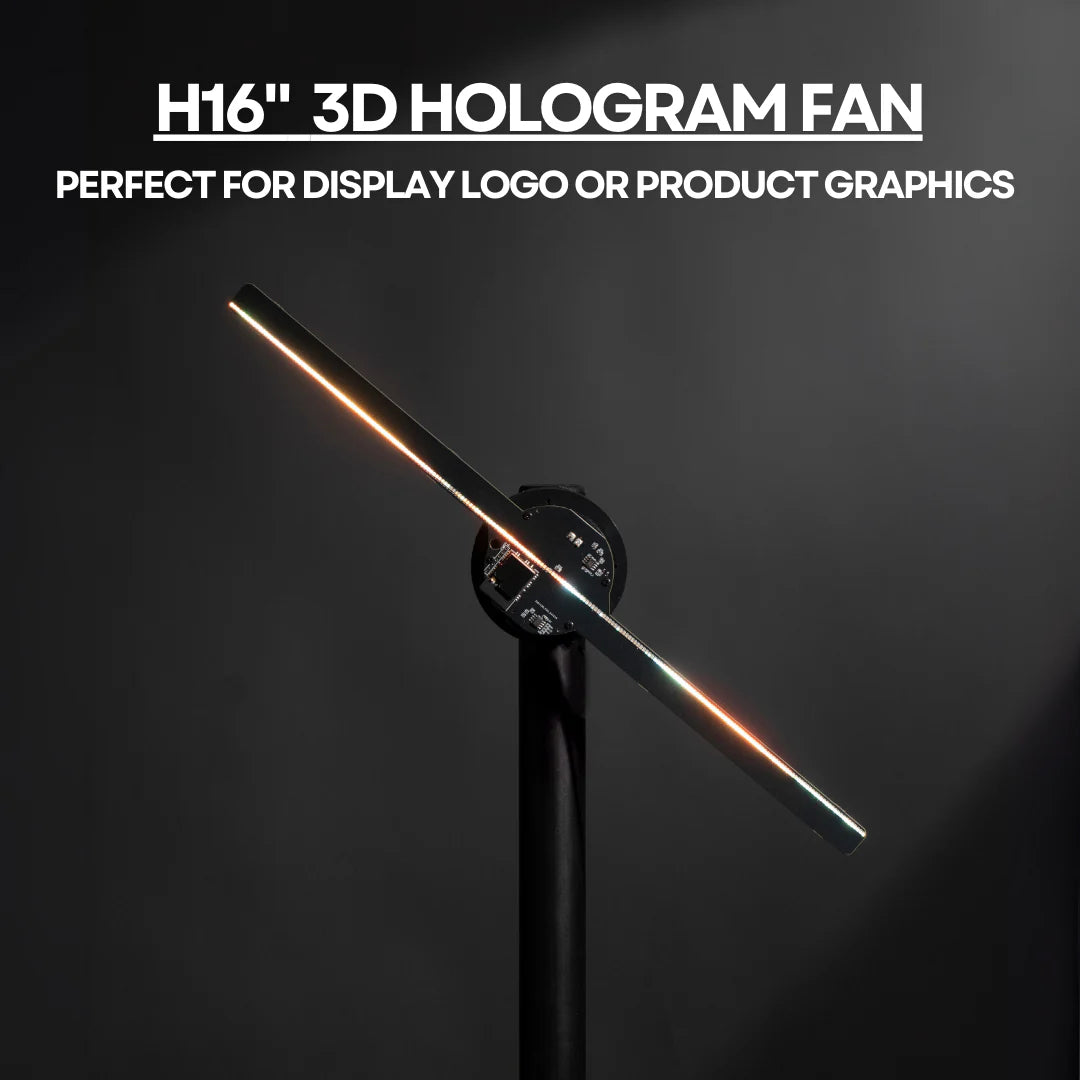 H16" 3D Advertising Hologram - Sole Craft